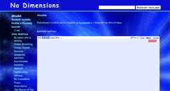 Desktop Screenshot of no-dimensions.cz